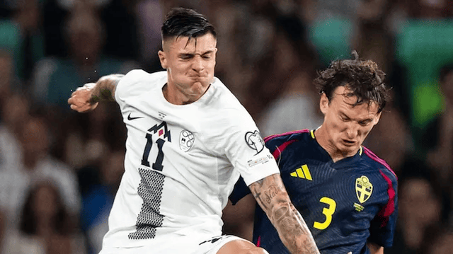 开云平台-瑞士队员扭伤膝盖,或将影响欧预赛